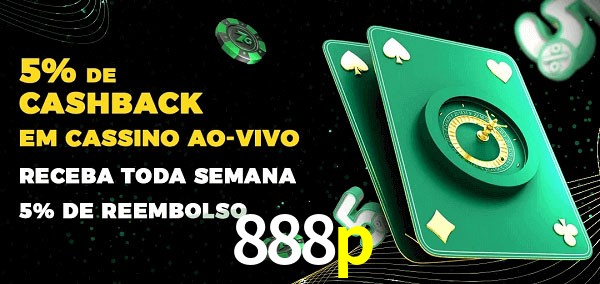 Promoções do cassino ao Vivo 888p
